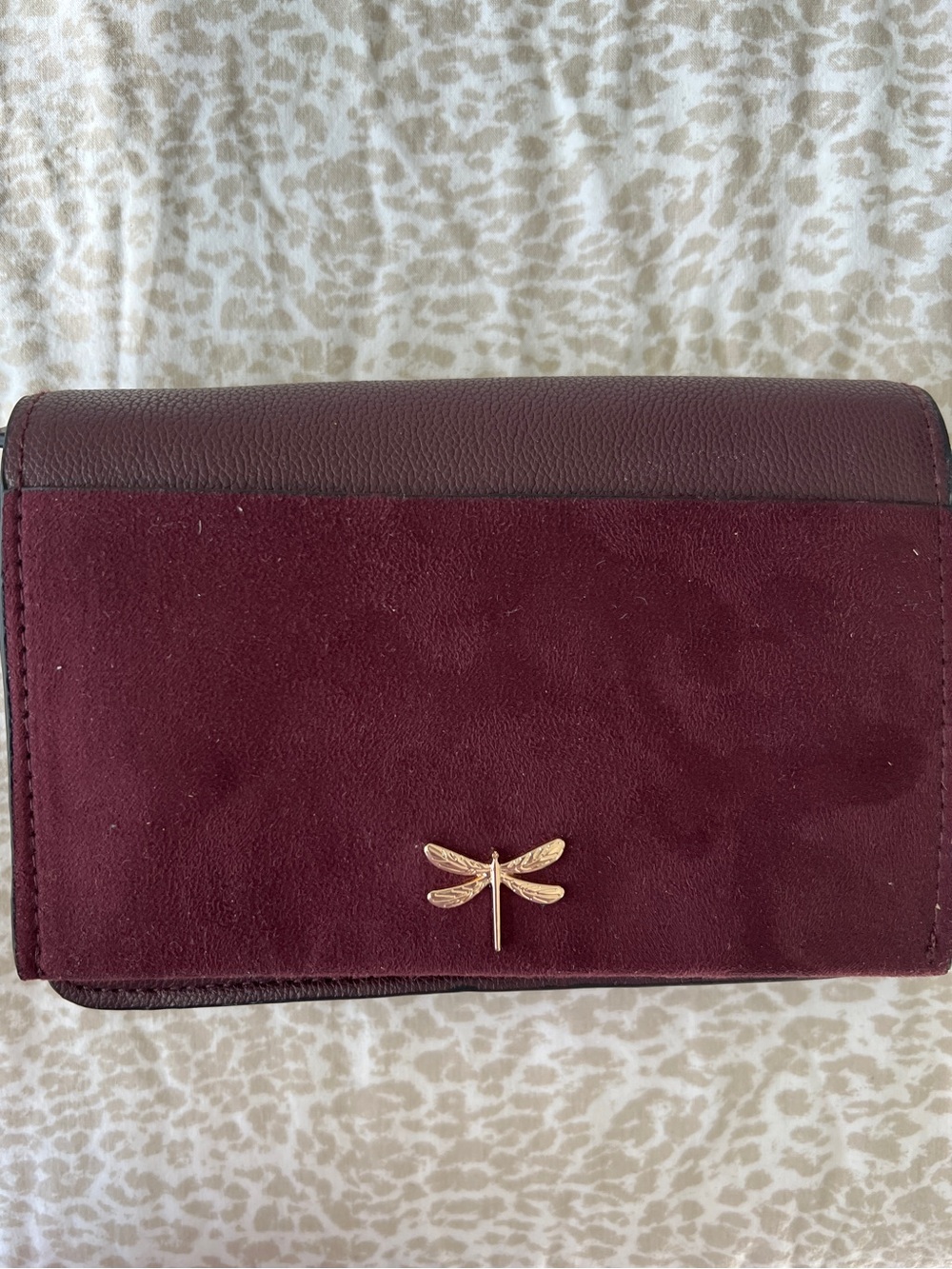 H & M Women’s Crossbody  Bag in Plum NWOT